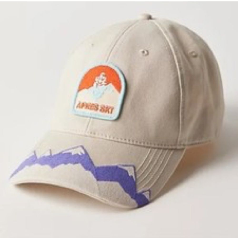 Apres Ski Baseball Cap All American Needle by Free People Movement - Off White